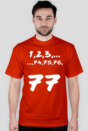1,2,3... koszulka męska