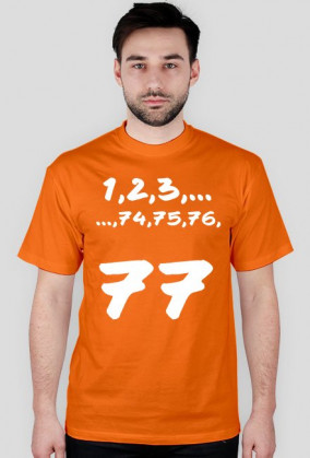 1,2,3... koszulka męska