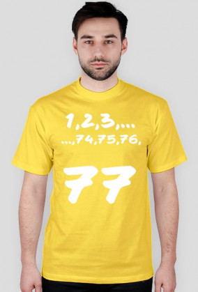 1,2,3... koszulka męska
