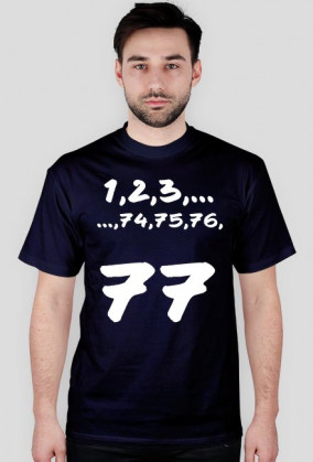 1,2,3... koszulka męska