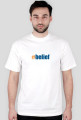 #belief T-shirt męski biały