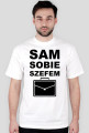 Koszulka "sam sobie szefem"