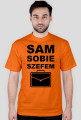 Koszulka "sam sobie szefem"