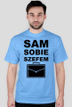 Koszulka "sam sobie szefem"