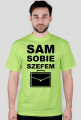 Koszulka "sam sobie szefem"