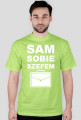 Koszulka "sam sobie szefem"