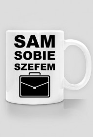 Kubek "sam sobie szefem"