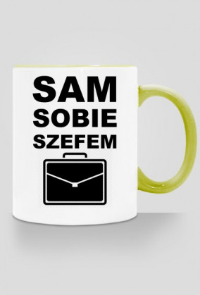 Kubek "sam sobie szefem"