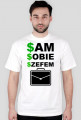 Koszulka "sam sobie szefem"