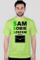 Koszulka "sam sobie szefem"