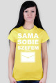 Koszulka "sama sobie szefem"