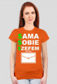 Koszulka "sama sobie szefem"