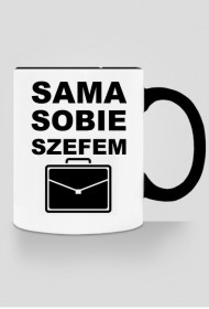 Kubek "sama sobie szefem"