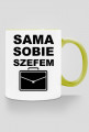 Kubek "sama sobie szefem"