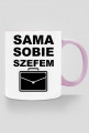Kubek "sama sobie szefem"