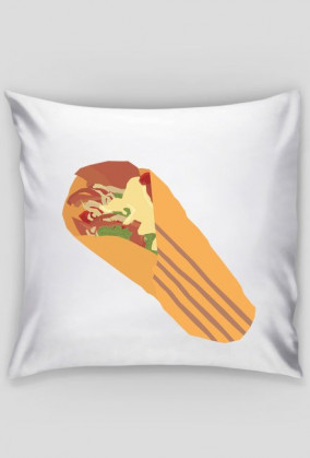 poszewka na poduszkę - kebab