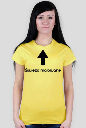 Świeżo malowane