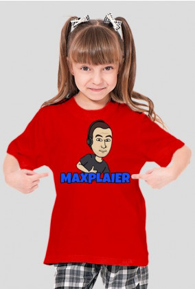 Koszulka dziecięca "Maxplaier" (Avatar) DZIEWCZYNKA