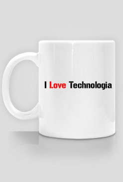 I Love Tech Kubek