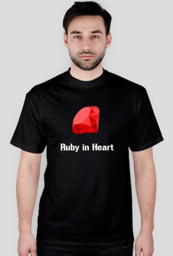 Koszulka dla Programisty Ruby on Rails