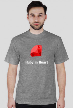 Koszulka dla Programisty Ruby on Rails