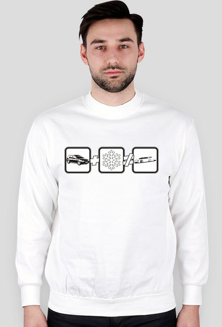 golf na śniegu longsleeve