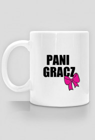 Biały kubek Pani Gracz