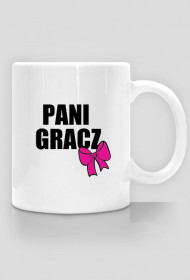 Biały kubek Pani Gracz