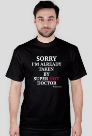 T-shirty męski Sorry I'm taken by doc
