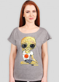 T-shirt damski Alien Joga