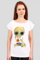 T-shirt damski Alien Joga