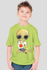 T-shirt dziecięcy Alien - Joga