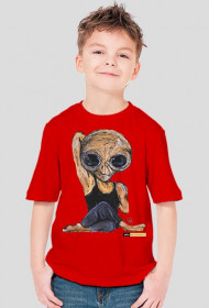 T-shirt dzieciecy Alien - Joga