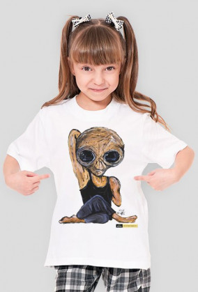 T-shirt dziecięcy Alien - Joga