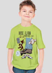 Boom koszulka dziecięca "Alarm"
