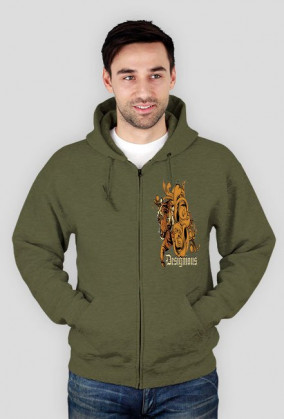 Rozpinana bluza z kapturem