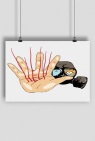 Plakat A2  "Help"
