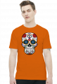 Koszulka z czaszką folk sugar skull