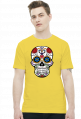 Koszulka z czaszką folk sugar skull