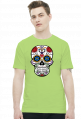 Koszulka z czaszką folk sugar skull