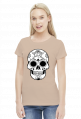 Sugar skull czaszka folk koszulka damska