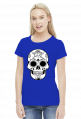 Sugar skull czaszka folk koszulka damska