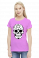 Sugar skull czaszka folk koszulka damska