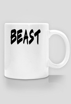 Kubek Biały "beast mode"
