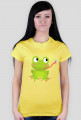 koszulka żaba damska