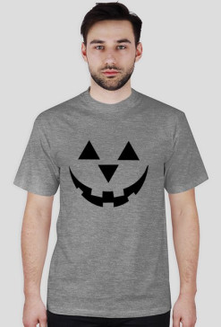 Pumpkin face man