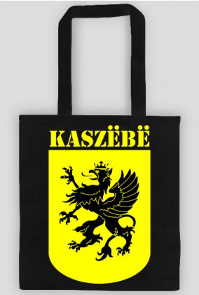 Kaszëbë - torba na zakupy (czarna)
