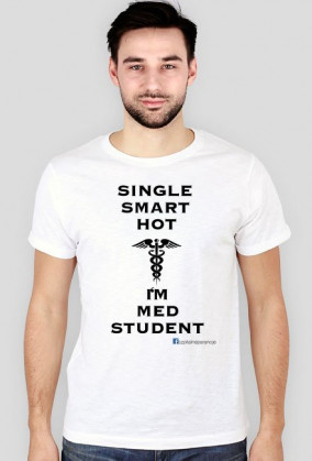 T-shirt męski med student