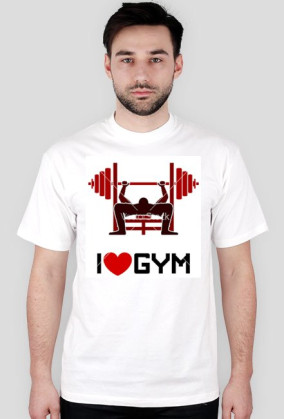 T-Shirt I Love Gym
