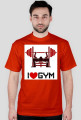T-Shirt I Love Gym